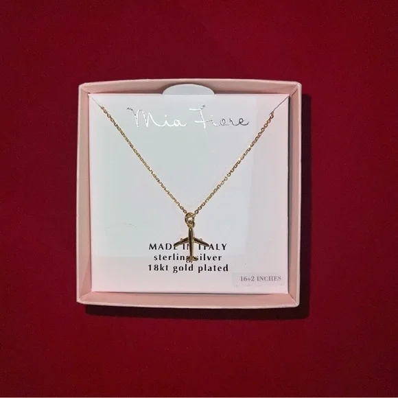 18kt Gold Plated Mia Fiore Coin Necklace Mia Fiore 18kt Gold